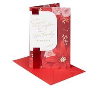 American Greetings Biglietto di Natale per figlia e famiglia (Wonderful as You)