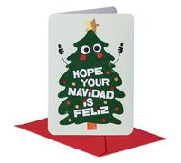 American Greetings Biglietto di Natale spagnolo - Progettato da Kate Smith (Like so Feliz)