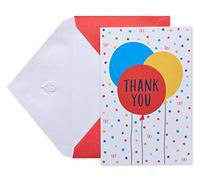 American Greetings Bulk Biglietti di ringraziamento con buste, palloncini per feste (48-count)