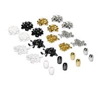 American Greetings Christmas Bows and Ribbon per regali e regalo in argento oro (24-conteggio)