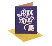 American Greetings Romantic Birthday Card (Ride or Die)