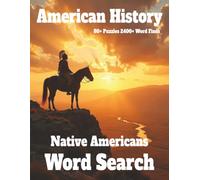 American History Word Search: Native Americans 80+ Puzzles 2400+ Word Finds