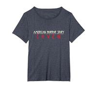 American Horror Story Coven Logo Maglietta, Donna Plus-Size, Pervinca, 1X