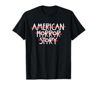 American Horror Story Red Bars Logo TV Show Maglietta