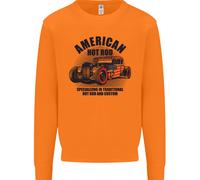 American Hot Rod Hotrod Enthusiast Car Uomo Sweatshirt Jumper