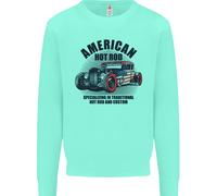 American Hot Rod Hotrod Enthusiast Car Uomo Sweatshirt Jumper