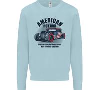 American Hot Rod Hotrod Enthusiast Car Uomo Sweatshirt Jumper