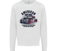 American Hot Rod Hotrod Enthusiast Car Uomo Sweatshirt Jumper