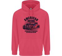 American Hot Rod Hotrod Fan Auto Bambini Felpa con Cappuccio
