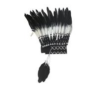 American Indian Feather Cestina COSTRUAGGIO PER LA PARTENZA DELLA PARTICA DELLE