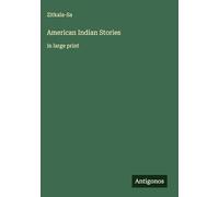 American Indian Stories: in large print