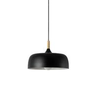 American Industrial Style Chandelier, Creative Personality Color Metal Pendant Lamp Lampshade, E27 Base Single-Head Hanging Light, Decorative Lighting Fixture for Library, Kitchen, Meeting Room(Dark)