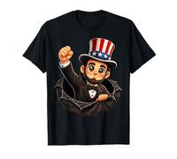 American Inside Funny Abraham Lincoln Si è dimostrato Maglietta