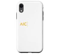 American International College AIC Institutional Logo Custodia per iPhone XR