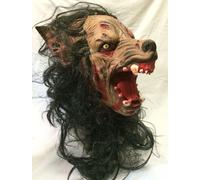 American Lupo Mannaro Maschera Lattice Halloween Costume Lupo Ringhiante Cane