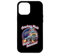 American Made World rinomato classico muscolo auto cartone animato Custodia per iPhone 12 Pro Max