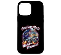 American Made World rinomato classico muscolo auto cartone animato Custodia per iPhone 13 Pro Max