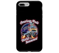 American Made World rinomato classico muscolo auto cartone animato Custodia per iPhone 7 Plus/8 Plus