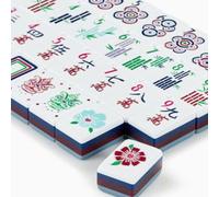 American Mahjong Set 160 pezzi con incisione chiara per Game Night | Piastrelle Mahjong intagliate a mano per serate sociali e divertimento in famiglia, ideali per principianti e amanti dei