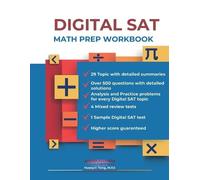 American Math A DIGITAL SAT MATH PREP WORKBOOK "Ace the Test with Co (Tascabile)