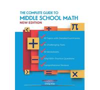 American Math Ac The Complete Guide to Middle School Math Book Grade (Tascabile)