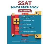 American Math Academy SSAT Upper Level Math Prep Book (Tascabile)