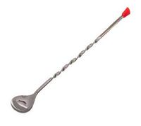 American Metalcraft 511K 11"""" Stainless Steel Twisted Handle Bar Spoon