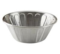 American Metalcraft RB15 - Tazza per salsa in acciaio INOX, scanalata, 1,5 oz.