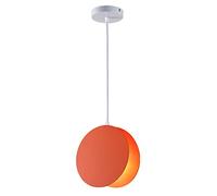 American Modern Small a sospensione a sospensione Creative Round Hune Head Hanging Illuminazione per sala da pranzo, camera da letto, apparecchi di illuminazione regolabile Affronta del soffitto per
