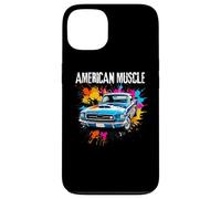 American Muscle Car Lover Car Guy Auto Mechanic Classic Car Custodia per iPhone 13