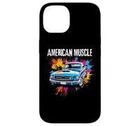 American Muscle Car Lover Car Guy Auto Mechanic Classic Car Custodia per iPhone 14