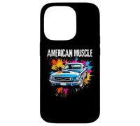 American Muscle Car Lover Car Guy Auto Mechanic Classic Car Custodia per iPhone 14 Pro