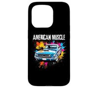 American Muscle Car Lover Car Guy Auto Mechanic Classic Car Custodia per iPhone 15 Pro