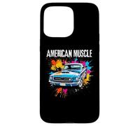 American Muscle Car Lover Car Guy Auto Mechanic Classic Car Custodia per iPhone 15 Pro Max