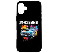 American Muscle Car Lover Car Guy Auto Mechanic Classic Car Custodia per iPhone 16 Plus