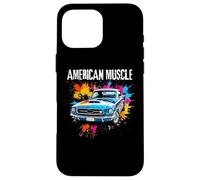 American Muscle Car Lover Car Guy Auto Mechanic Classic Car Custodia per iPhone 16 Pro Max