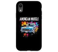 American Muscle Car Lover Car Guy Auto Mechanic Classic Car Custodia per iPhone XR