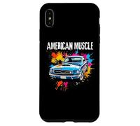 American Muscle Car Lover Car Guy Auto Mechanic Classic Car Custodia per iPhone XS Max