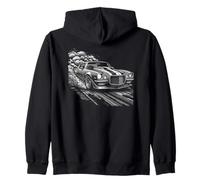 American Muscle Car Retro Vintage Classic anni '60 '70 Amante delle auto Felpa con Cappuccio