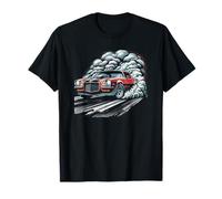 American Muscle Car Retro Vintage Classic anni '60 '70 Amante delle auto Maglietta