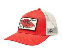 American Needle Cappellino con Visiera, Colore: Rosso, Taglia Unica Uomo
