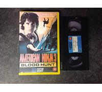 American Ninja 3 - Blood Hunt VHS Video, Cert 18 with Steve James, Michele Chan & Calvin Jung