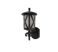 American Outdoor Wall Sconces Waterproof Wall Lantern Single Head Wall Lamp Creative Simple Balcony Exterior Wall Garden Glass Wall Light Fixture E27 Base