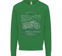 American Personalizzato Motocicletta Motociclista Bambini Felpa Maglione