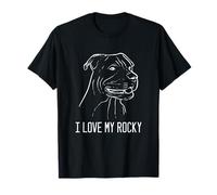 American Pitbull Terrier Rocky Animal Trainer Maglietta