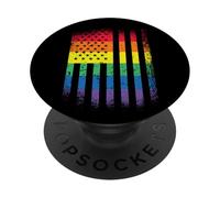 American Pride Flag Design PopSockets PopGrip Adesivo