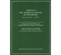 American Psychiatric Ass Research on Mental Illness and Addictive D (Tascabile)