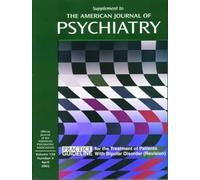 American Psychiatric Association Practice Guideline for the Treatmen (Tascabile)