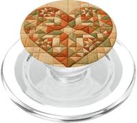 American Quilt Colorful Patchwork Quilting Quilter Cucito PopSockets PopGrip per MagSafe