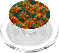 American Quilt Colorful Patchwork Quilting Quilter Cucito PopSockets PopGrip per MagSafe